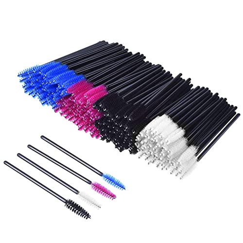 HONZIN 200 Piezas Pincel de pestañas desechables pincel de maquillaje máscara de maquillaje palo aplicador Cover