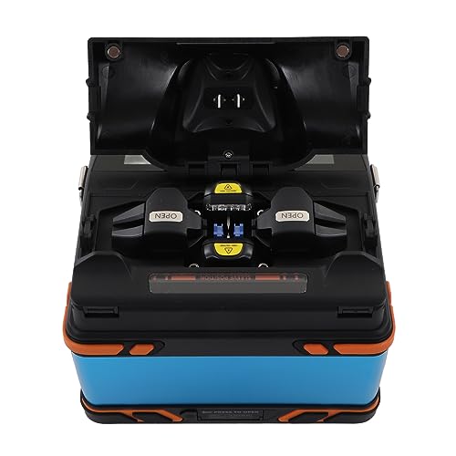 Máquina de Emenda de Fibra óptica, Alinhamento de Núcleo de Fibra de 6 Motores Portátil Tela Sensíve