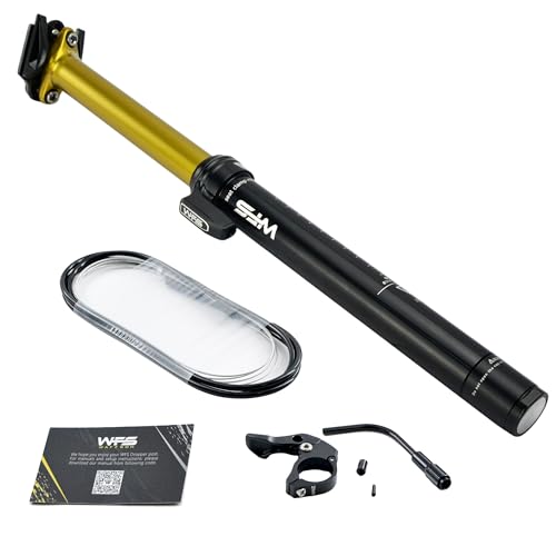 WFS MTB Dropper Post Kit with Remote Aluminum