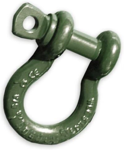BILLET4X4 VanBeest 3/4 inch D-Shackle – Green Pin (Single) (4X4 Off-Road Vehicle Recovery)