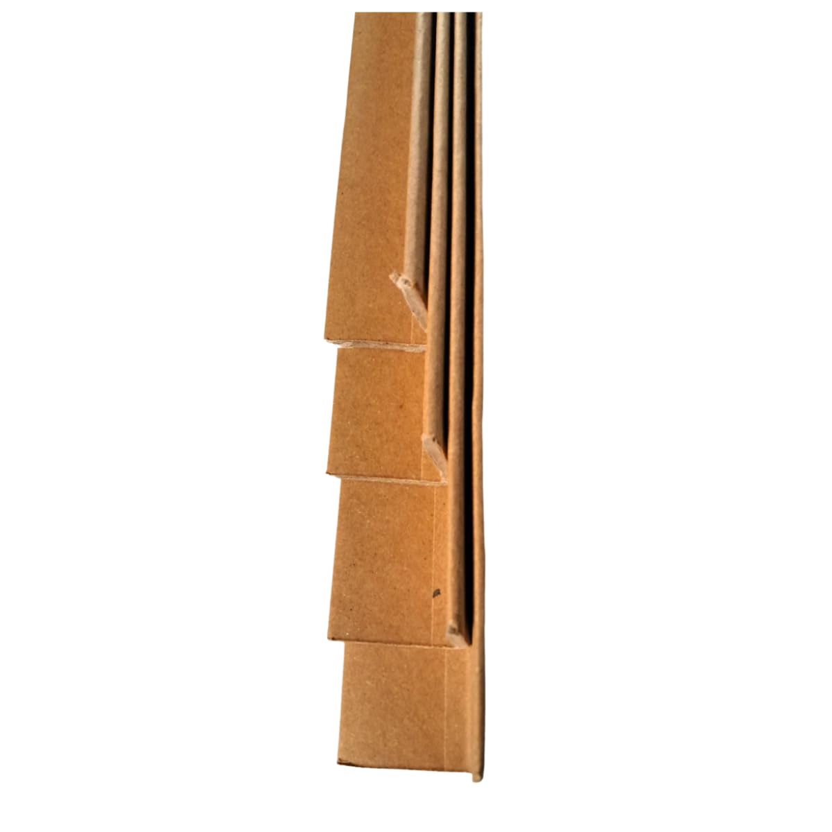 AANIJ® Shipping Box Edge Protectors | cardboard edge protectors 2" x 2" x 39" Brown Corrugated Corner EDGE Protector | corner guard | Paper Corner Protector Brown (Pack of 4)-image-4