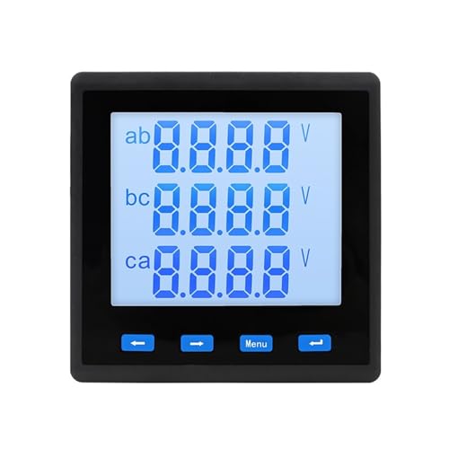 fW^@\LCD ACdpl[^[ dv dv 400V 3d͌v RS485 5A CTt(Meter With100A CT)