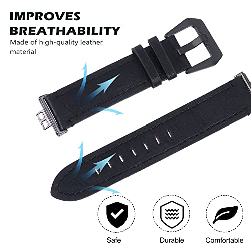 ULTECHNOVO Substituição Faixa de Relógio Mudando Relógio Smartwatch Pulseira Cinto de Tiras de Couro