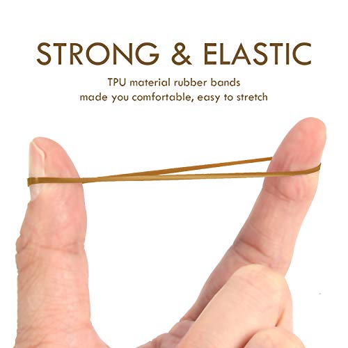 Hoyols Hair Bands Hair Ties Elastic Rubber Bands Ponytail Mini Soft For Women Girl 1000 Piece Pack Golden Color (Gold Metal) #TOP4
