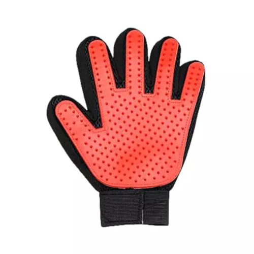 Luva Removedora Pelos Pet - Cerdas Macias Massageadoras Magnéticas Luva Massageadora Estimula CIrcul