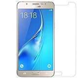 REY Protector de Pantalla para Samsung Galaxy J7 2016 Cristal Vidrio Templado Premium
