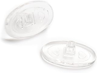 Eye Opening Stuff 1 Pair Replacement Nosepiece Nosepad Compatible with Oakley Tumbleweed OX3112 Eyeglasses - Clear