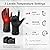 V.Step Heated Gloves for Men Women - Rechargeable Hand Warmers With Touchscreen, Battery Heated Electric for Motorcycle Work Ski Arthritis Hunting - Black L