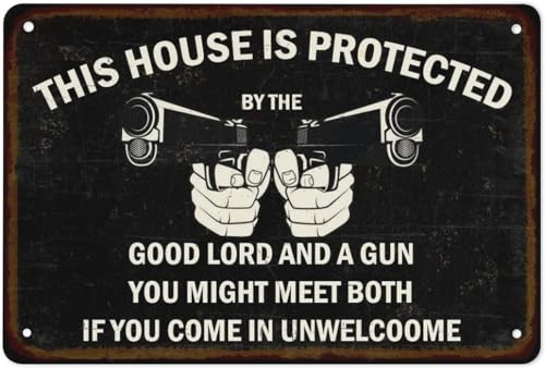 �x���W���AThis House Is Protected By The Good Lord And A Gun You Might Meet If You In Unwelcome�A�u���L�ŔE�H�[���|�X�^�[���� �ʔ��� ���g�� �R�[�q�[�N���u�p�u �M�t�g