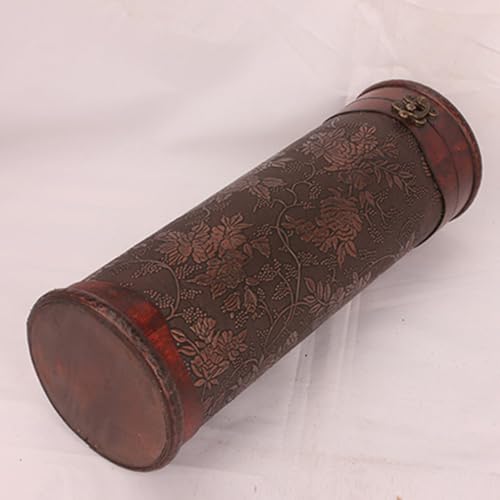 Caja de madera para vino retro que evita roturas con su diseño resistente 5