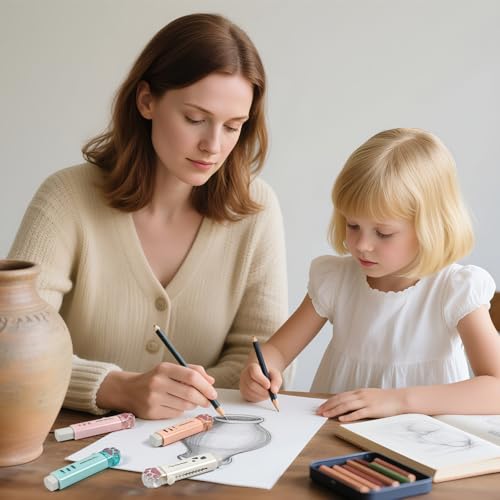 YIMETOP 4 Stück Kawaii Einziehbare Radiergummis Niedlichen Katzenpfoten 2B Radierer für Schulen und Büros, Duft