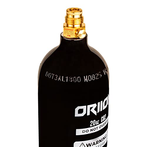 Oriion Paintball Tank For Airgun - 20Oz 1800 Psi Tank Paintball Refillable, Aluminum, And Lightweight - 1800 Psi Output Pressure - Pi And Dot Certified #TOP2