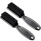 2 Piezas Cepillo Pelo Cepillo de Limpieza para Cuchilla de Peluquero, Negro