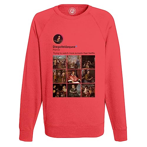 Sweat Diego Velazquez évitez le look banal avec ce pull peinture homme