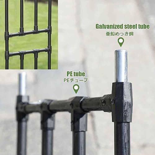 Frametrellis arches de plantes grimpantes en acier noir mat - 4
