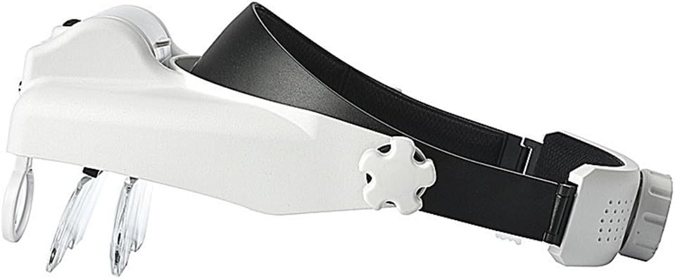 Mounted Magnifying Glass LED Light Presbyopia Glasses Rechargeable Battery