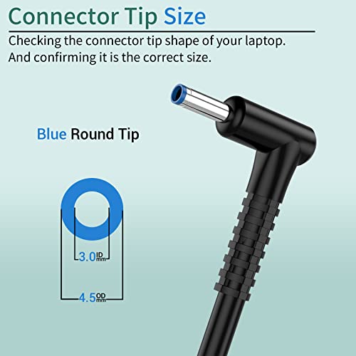 image for Yenyoh 65W Replacement for HP Laptop Charger Probook, Envy, Pavilion, 