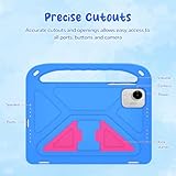 RollinCase Kids Case for Honor Pad X9a/X9 11.5 inch 2025, Kids-friendly Protective Case with Shoulder Strap, Lightweight & Shockproof Handle Stand, Blue - Image 7