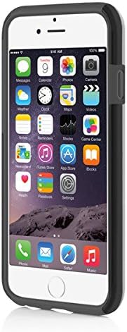 Incipio iPhone 6 Dualpro Shine Hard-Shell Case with Silicone Core - Retail Packaging - Silver/Gray