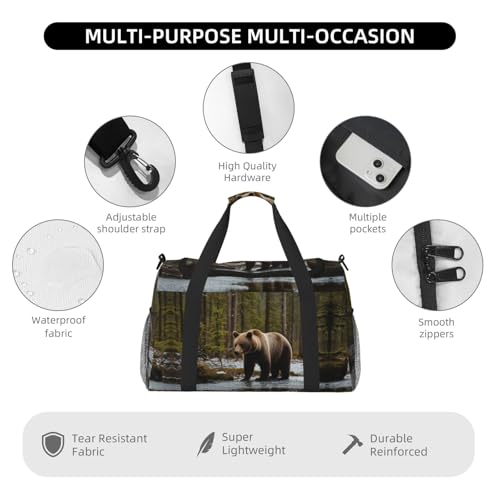 Bolsa plegable e impermeable de gran capacidad para proteger tu ropa de deporte 5