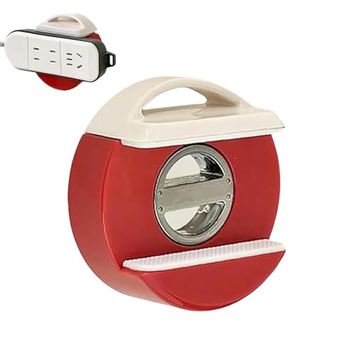 Soporte para múltiples enchufes, organizador de enchufes con giratoria, almacenamiento para regleta doméstica, para oficina, sala de estar, cocina, dormitorio, muebles, encimera, apartamento