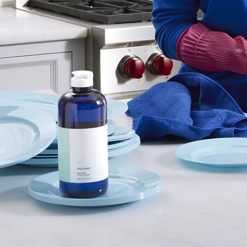 Image of Capri Blue Volcano Dish Soap Liquid for Dish Washing - Scented Dish Soap Refills - Vegan & Cruelty Free Dishwashing Liquid Soap - Non-toxic Cleaning Supplies (16.5 fl oz)