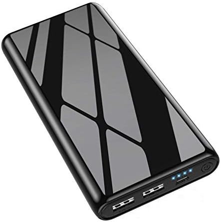 Portable Charger Power Bank 25800mAh【Newest Glossy Design】 High Capacity External Battery Pack Power Pack Portable Charger for iPhone Samsung and More