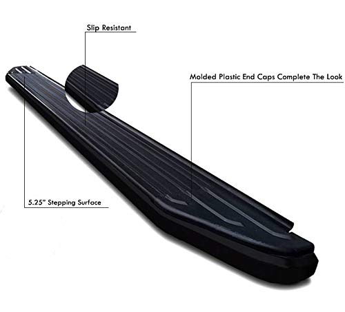 Estribos Black Horse Running Boards para Ford Transit 2020 miniatura 6
