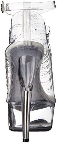 Ellie Shoes Women's 609-AMBER, Clear, 10 B US | Image 2
