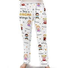 This Grandma Mommy Belongs to Colorful Stick Figures