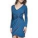Guess Women's Dresses Contemporary, Teal,8