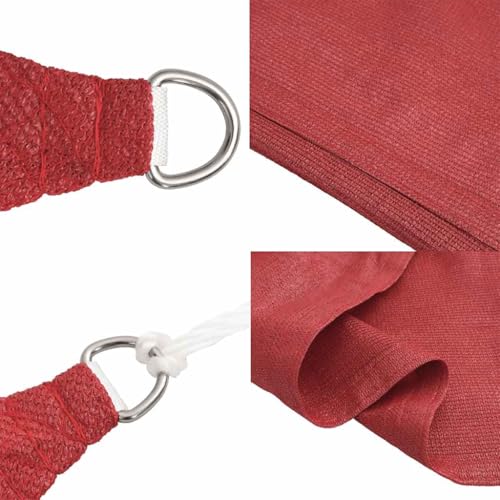 Voile d'ombrage carré 6x6m pour protéger du soleil de terrasse - 7