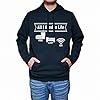 Gift Hub All I Need In Life is Food Sleep Wifi Hoodie, Slogan Funny Hoodies are Comfy and Stylish Sweatshirt, Great Choice For A Gamer or A Relaxing Evening Black Medium (M) Christmas Jumper #3