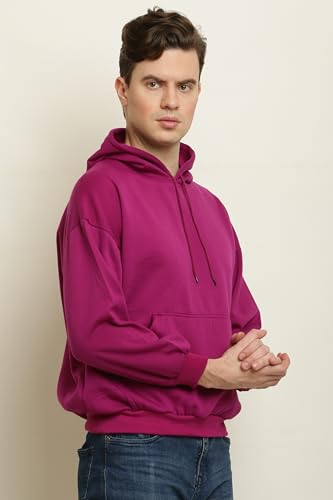 Image of Fleece Oversized Fit Pocket Hoodie for Men Small to 10xl