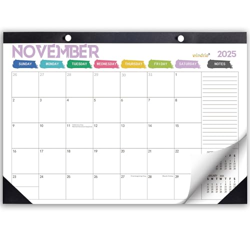 Desk Calendar 2026 Wall Calendars, November 2025 - December 2026