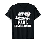 Paul Goldschmidt Gameday T-Shirt, Men, Black