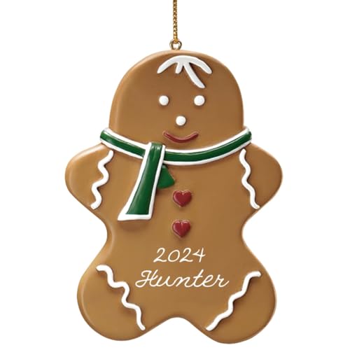 Custom Gingerbread Ornament, Boy