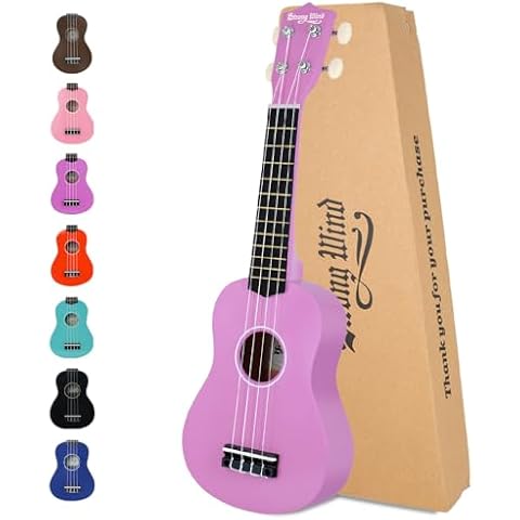Strong Wind Soprano Ukulele 21 Inch Basswood Ukeleles Cover