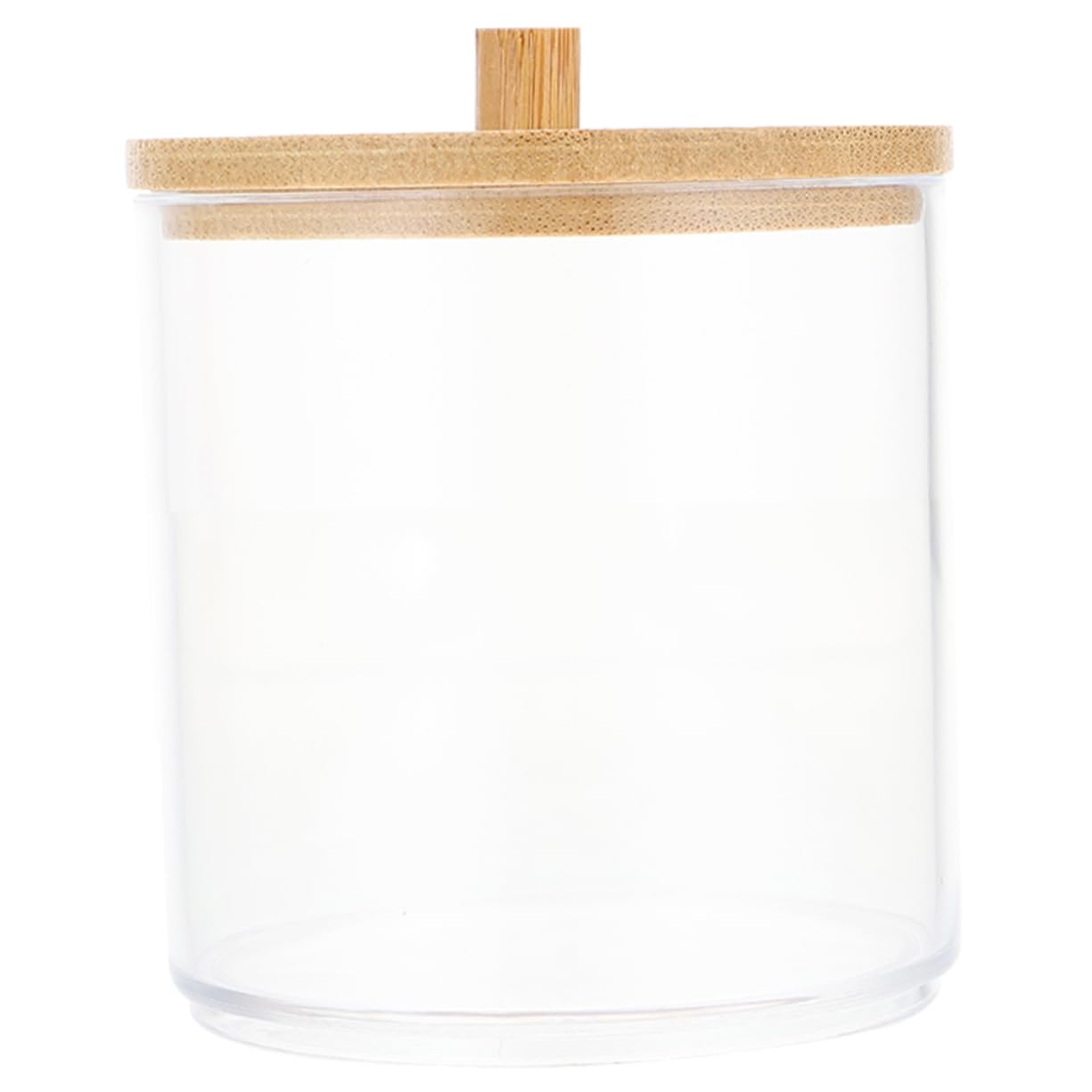 Luxshiny Cartoon Swab Organizer with Lid Adorable Toothpick Holder for Home Storage Cute Bathroom Decor Multi Functional Container for Balls and Swabs