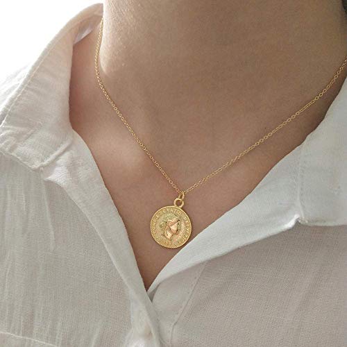 Collier pièce ronde en argent S925, le bijou idéal pour vos soirées et mariages