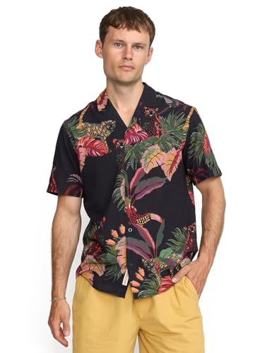 RVLT Revolution Cuban Shirt Hemd Black | GRÖSSE: XL