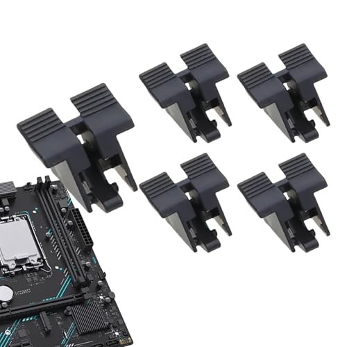 Black Graphics Card Slot Socket - Tarjeta gráfica Secure Slot, reemplazo de placa principal de PC de escritorio F | Instalación confiable, pieza de actualización de rendimiento, accesorios de datos de
