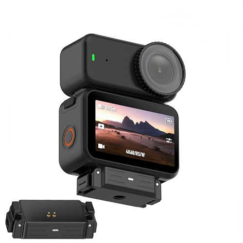 TEHAOUU �J�����}�E���g�A�_�v�^�[ DJI Osmo Nano�����Osmo Active6�Ή� ���C�N�C�b�N�����[�X�x�[�X 1/4�X���b�h��Type-C�[�d�|�[�g�t�� ���\�Ȏ��t���p