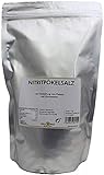  Royal Spice Nitritpökelsalz - 1kg - Pökelsalz zur Herstellung von Fleisch- und Wurstwaren im wiederverschließbaren Zip-Beutel