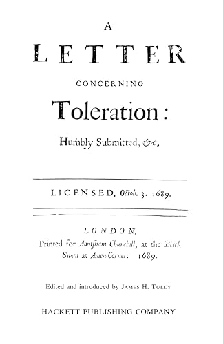 A Letter Concerning Toleration (Hackett Classics) - Image 3