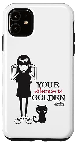 Emily The Strange coque iPhone 11 pour look urbain et rock