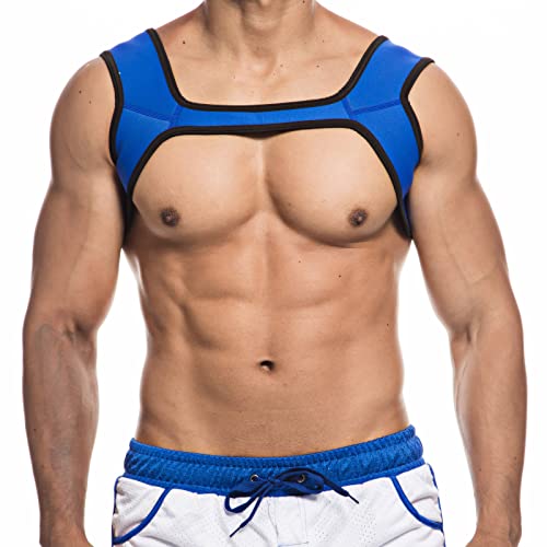 Man Harness Belt Body Chest Elastic Halter Nylon Shoulder Strap Club Wear Costume, Cosplay Costume Halter Belt for Men2