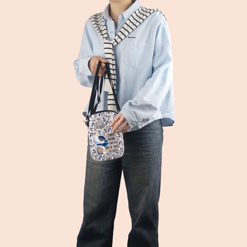 The Murderbot Diaries Book Inspired Gift Murderbot Diaries Crossbody Bag Murderbot Diaries Merch for Sci-Fi Book Lover4