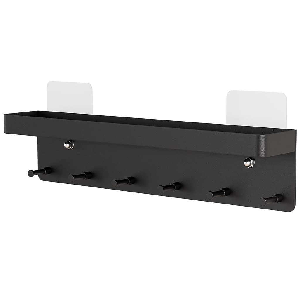 Square Shower Caddy Wall Mount Storage Holder Lavatory Kitchen Storage Organizer
