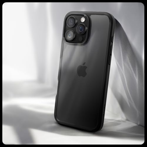 Image of Spigen for iPhone 16 Pro Max Case, Ultra Hybrid [No Magnet Ring][Anti-Yellowing] - Matte Black